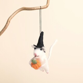 Felt Halloween Mouse Hanging Decoration