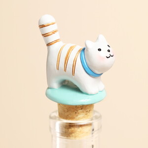 Cat Cork Bottle Stopper