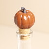 resin bottle stopper in orange