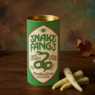 The Chocolate Gift Co Small White Snake Fangs