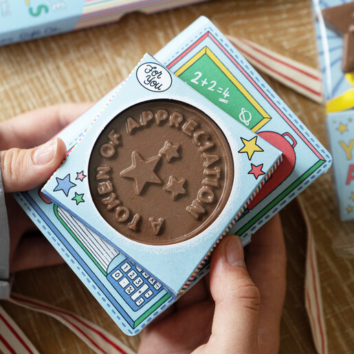 end of term chocolate gift from The Milk Chocolate Gift Company