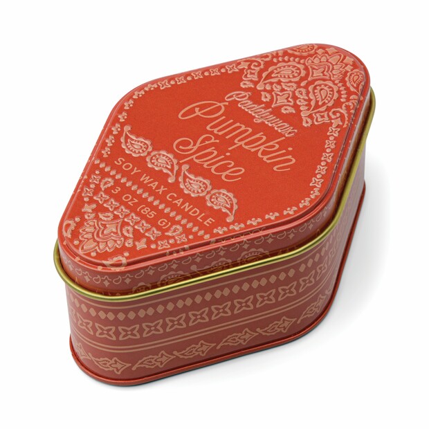 Paddywax Pumpkin Spice Tin Candle