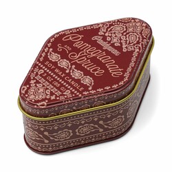 Paddywax Pomegranate Spruce Tin Candle