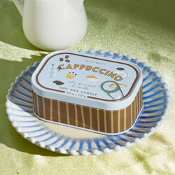 Paddywax Cappuccino Bistro Tin Candle