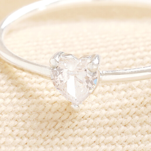 close up of crystal heart