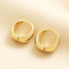 14ct gold plated brass tapered earrings