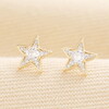 hypoallergenic stud earrings in gold