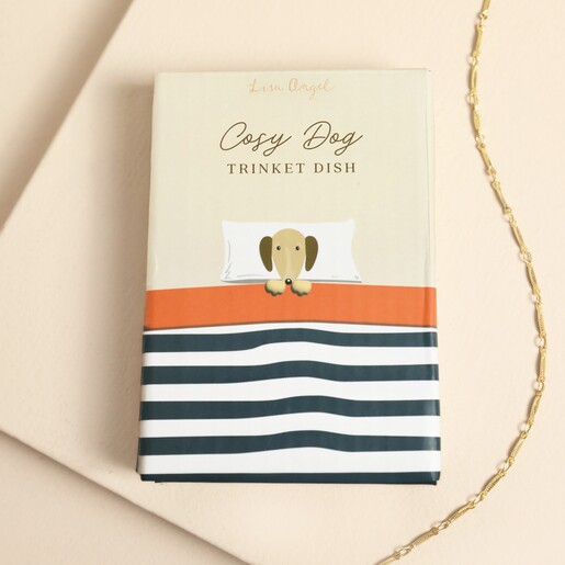 Packaging box for the ceramic Cosy Dog trinket dish