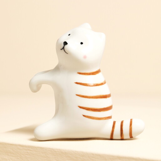 ceramic cat hanger