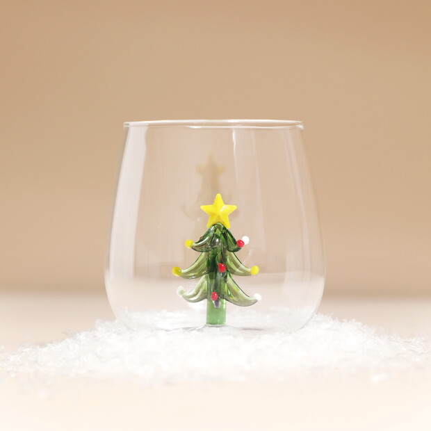 Green Christmas Tree Tumbler