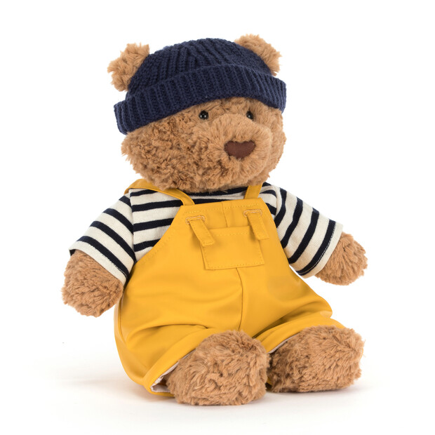 Jellycat Bartholomew Bear Seafarer Outfit Soft Toy