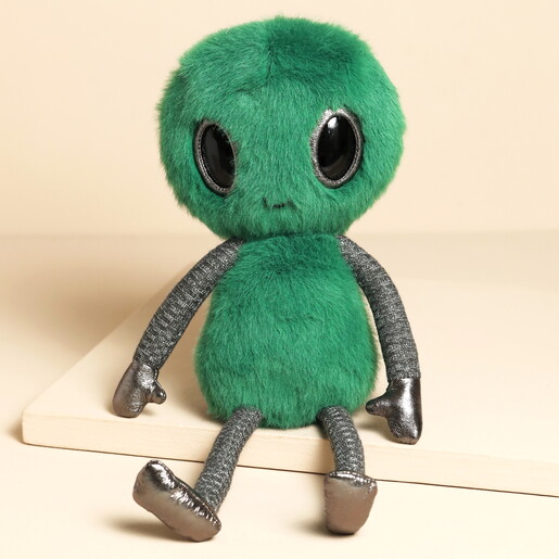 alien jellycat in green