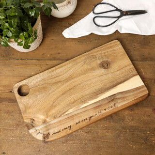 Personalised Acacia Wood Serving Board