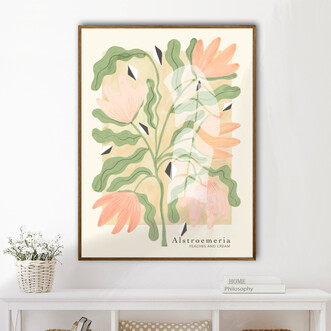 Kate Fox Design Lily Flower A3 Print