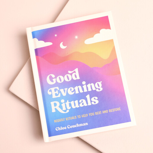 Front cover of the Good Evening Rituals book by Chloe Couchman