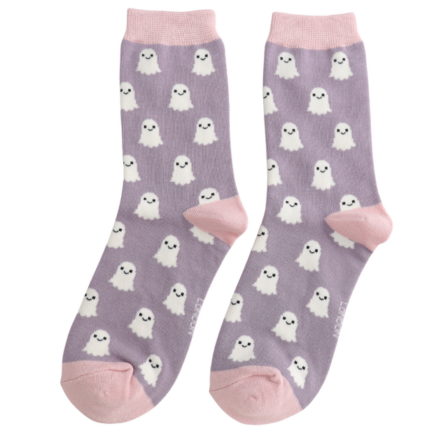 Miss Sparrow Friendly Ghosts Socks
