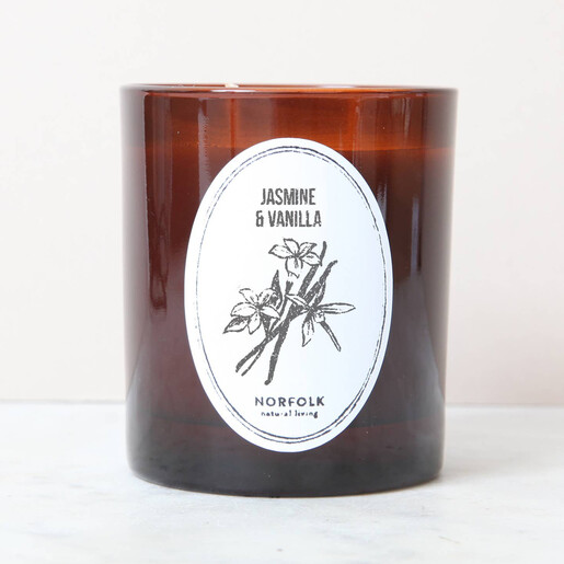 vegan candle from a local Norfolk Business