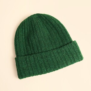 Forest Green Beanie Hat