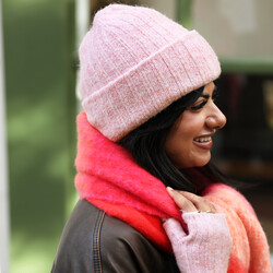 Light Pink Beanie Hat