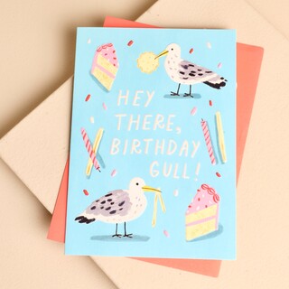 Ohh Deer Birthday Gull Birthday Card