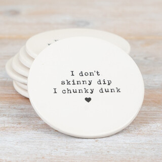 Portland Living Ceramic Chunky Dunk Coaster
