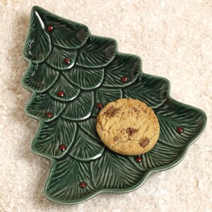Ceramic Christmas Tree Plate