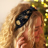 celestial hairband on model