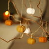 lifestyle shot of pumpkin garland