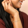 model shot of waterproof crystal bracelet 
