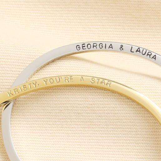 close up of personalisation 
