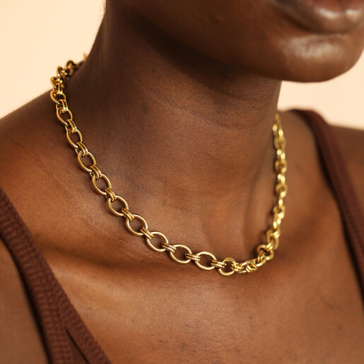 waterproof stainless steel chain necklace
