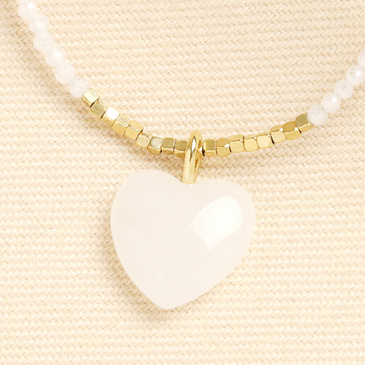 close up of white jade pendant