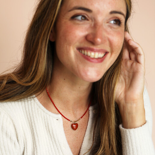 model shot of witchy necklace