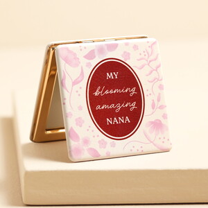 My Blooming Amazing Nana Compact Mirror