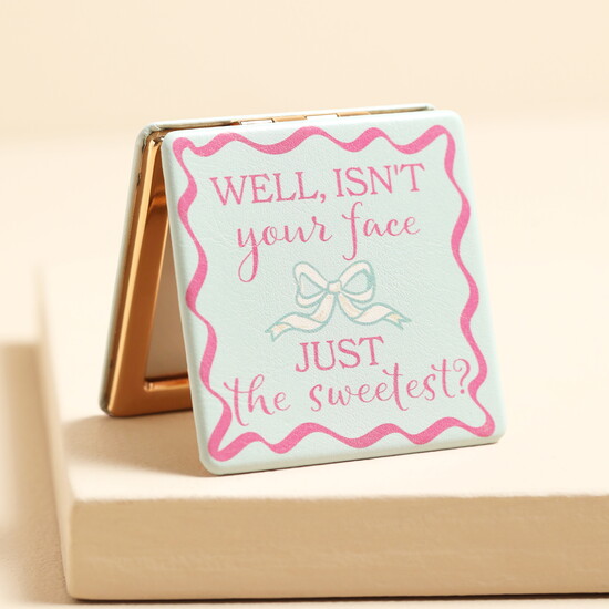 Well Isn't Your Face Just The Sweetest Compact Mirror