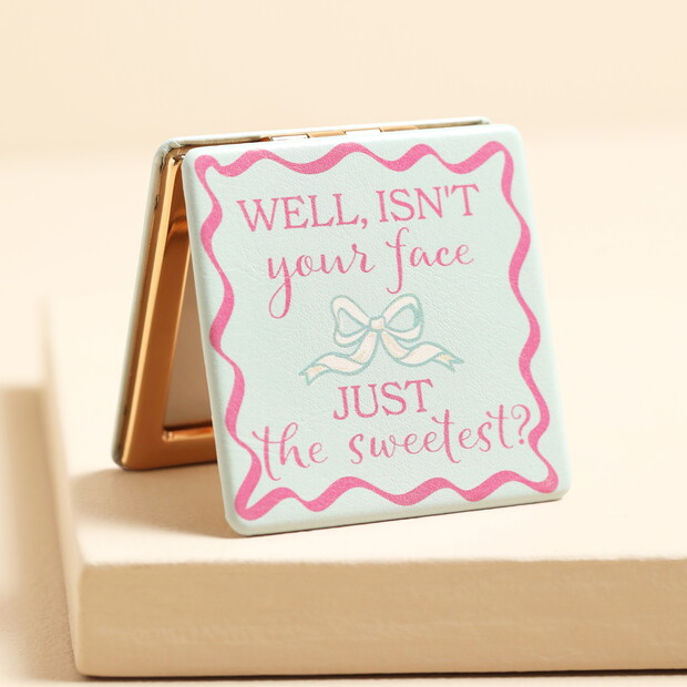 Well Isn't Your Face Just The Sweetest Compact Mirror