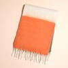 Oversized Soft Colourful Block Winter Scarf