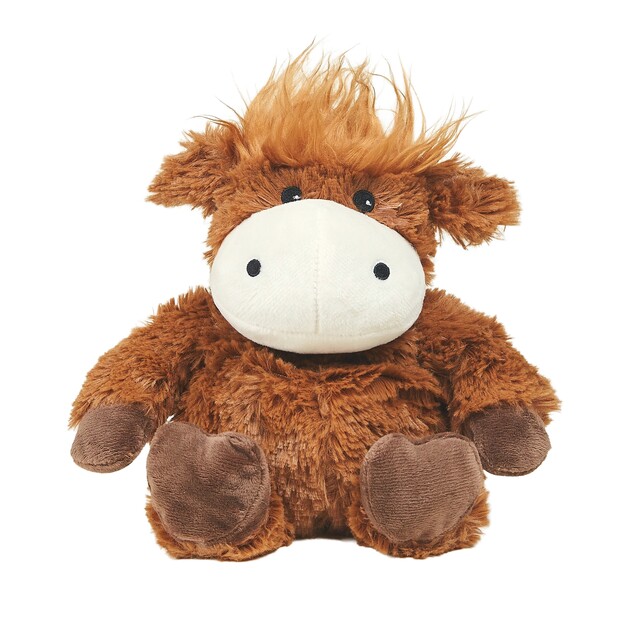 Warmies Highland Cow Microwaveable Soft Toy