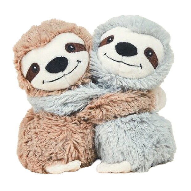 Warmies Warm Hugs Hugging Sloths Microwaveable Soft Toy
