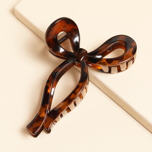 Large Tortoiseshell Bow Hair Clip