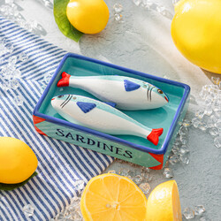 Sass & Belle Sardine Salt & Pepper Shakers