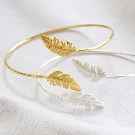 Feather bangle deals