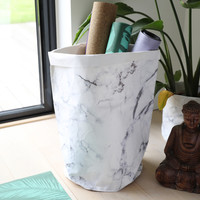 Round Marble Effect Storage Sack