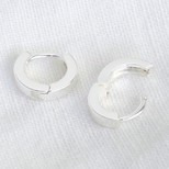 Tiny Sterling Silver Huggie Hoop Earrings