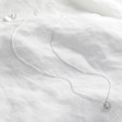 Crystal Daisy Necklace in Silver