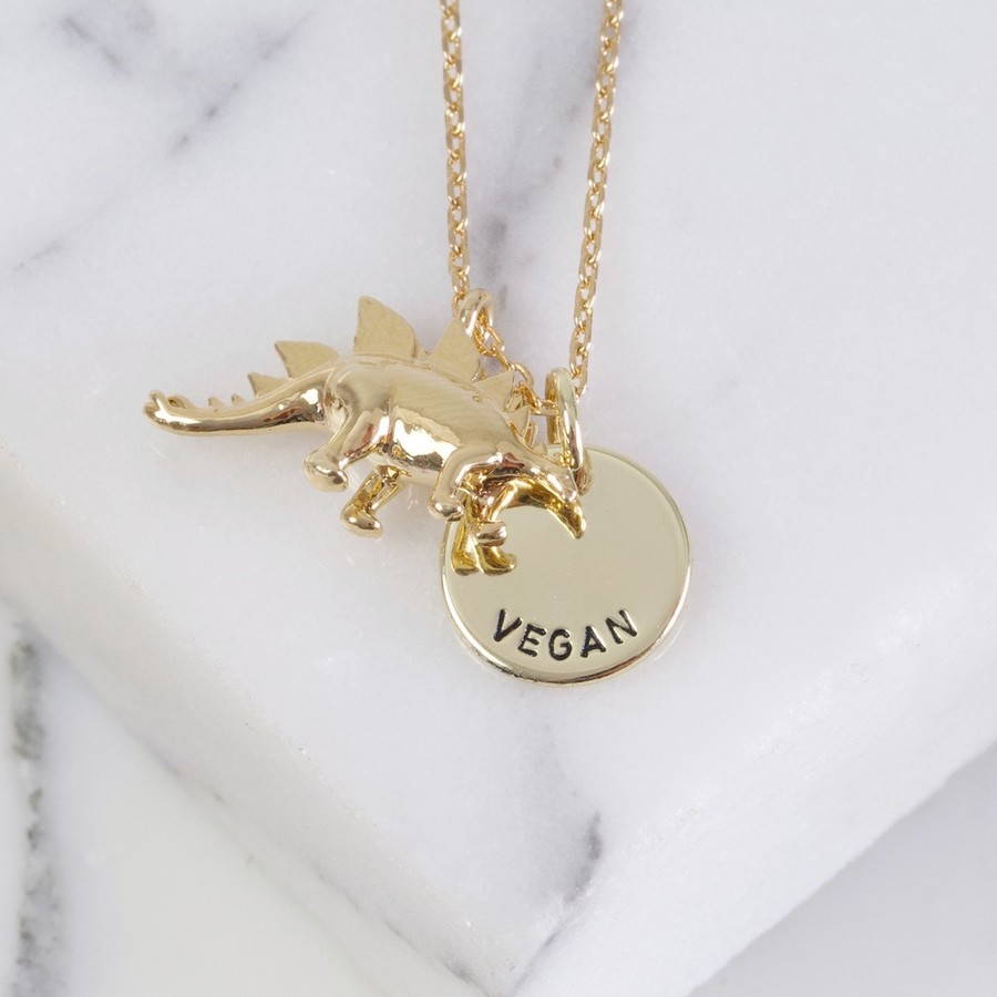 Personalised Dinosaur Necklace Ladies' Jewellery Lisa Angel