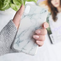 Casery White Marble iPhone X/XS Case