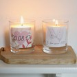 Lisa Angel Ladies' Romantic Personalised Valentine's 'In Love Since' Scented Candle