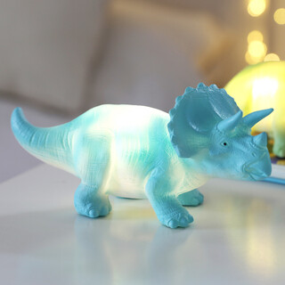 House of Disaster Mini Triceratops LED Night Light