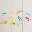 Kids House of Disaster Colourful Dinosaur String Lights